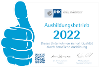 IHK Ausbildungsbetrieb 2022