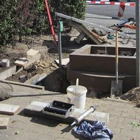 APW Attilastraße Großziethen - Bauphase
