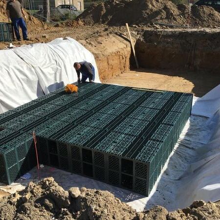 Funkerberg, Königs Wusterhausen - Bauphase