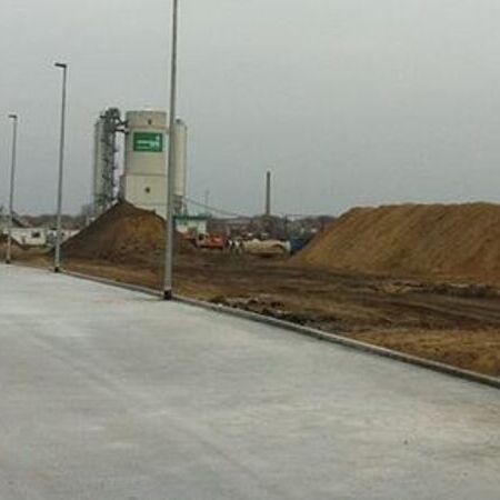 Ladestraße für Umladegüter in Treptow